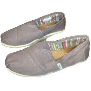 TOMS Women's Slip-on Shoes in Brown Size 8